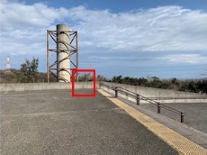北ゲート喫煙場