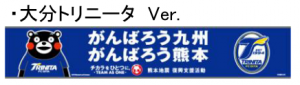 がんばろう九州・熊本　チカラをひとつに。タオルマフラー