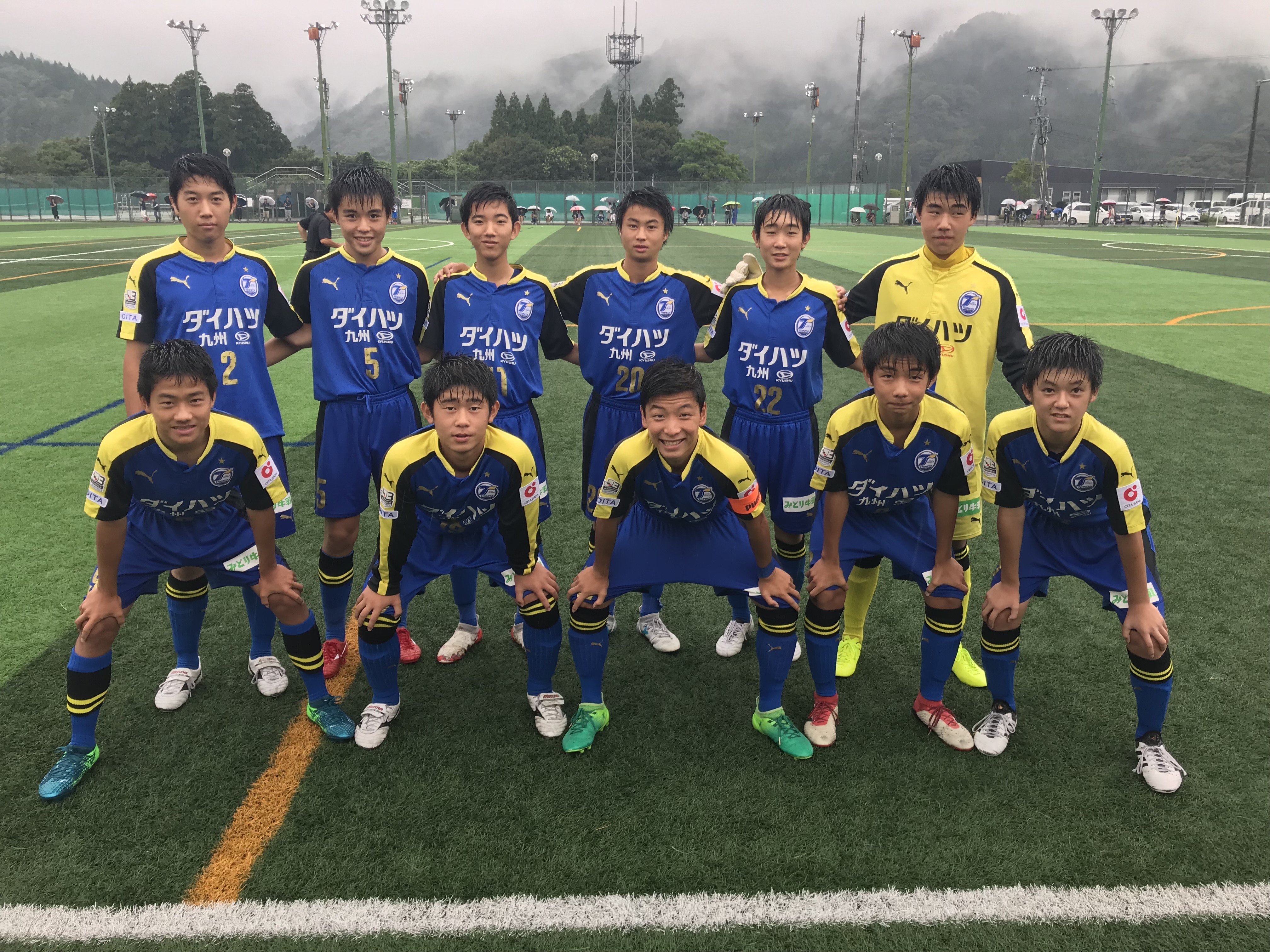 U 15宇佐 Kyfa堺整形外科杯18第33回九州クラブユース U 15 サッカー選手権大会 ラウンド16 試合結果について 大分トリニータ公式サイト