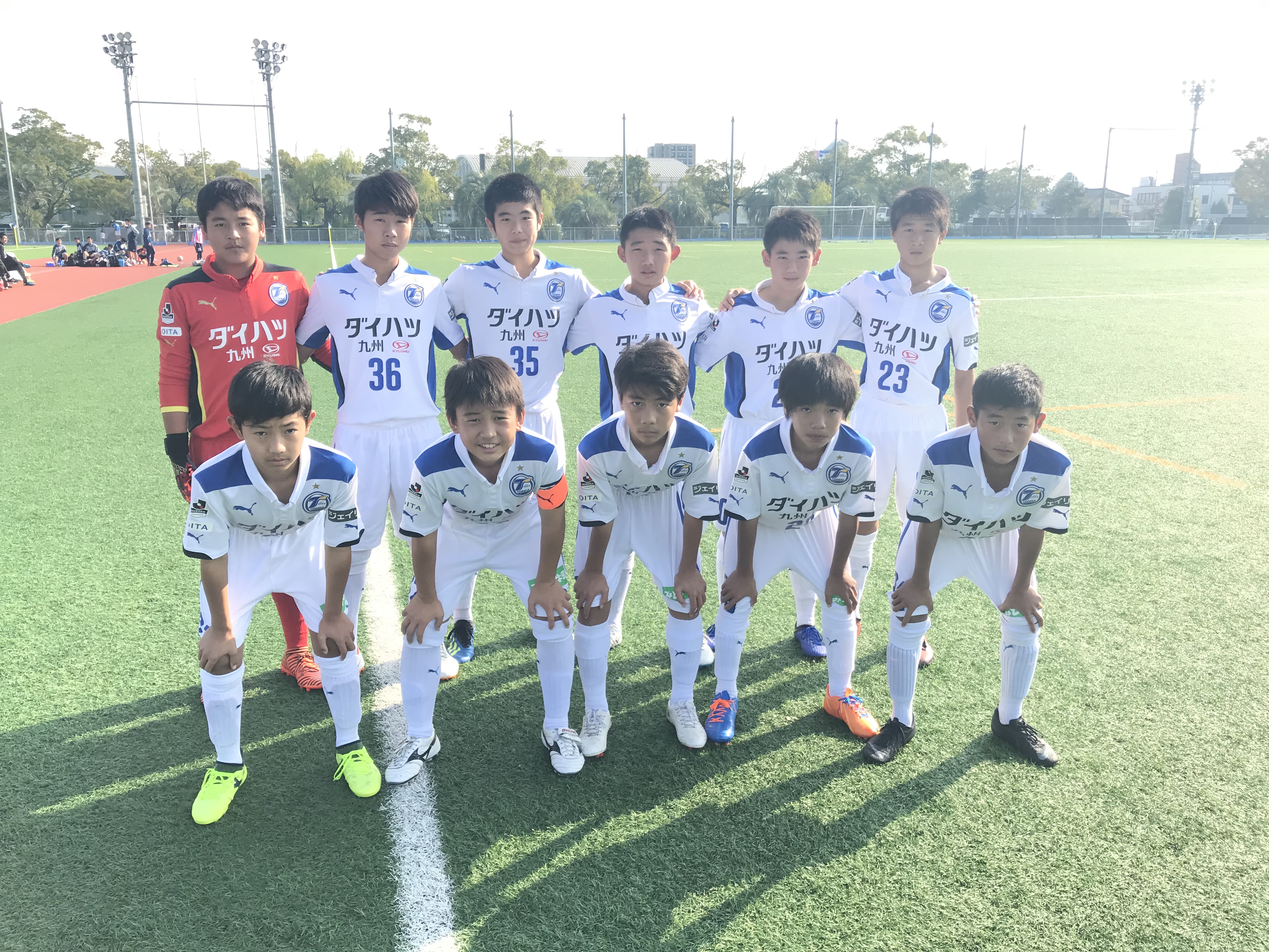 U 13宇佐 高円宮杯jfau 13サッカーリーグ18九州 第18節 試合結果について 大分トリニータ公式サイト