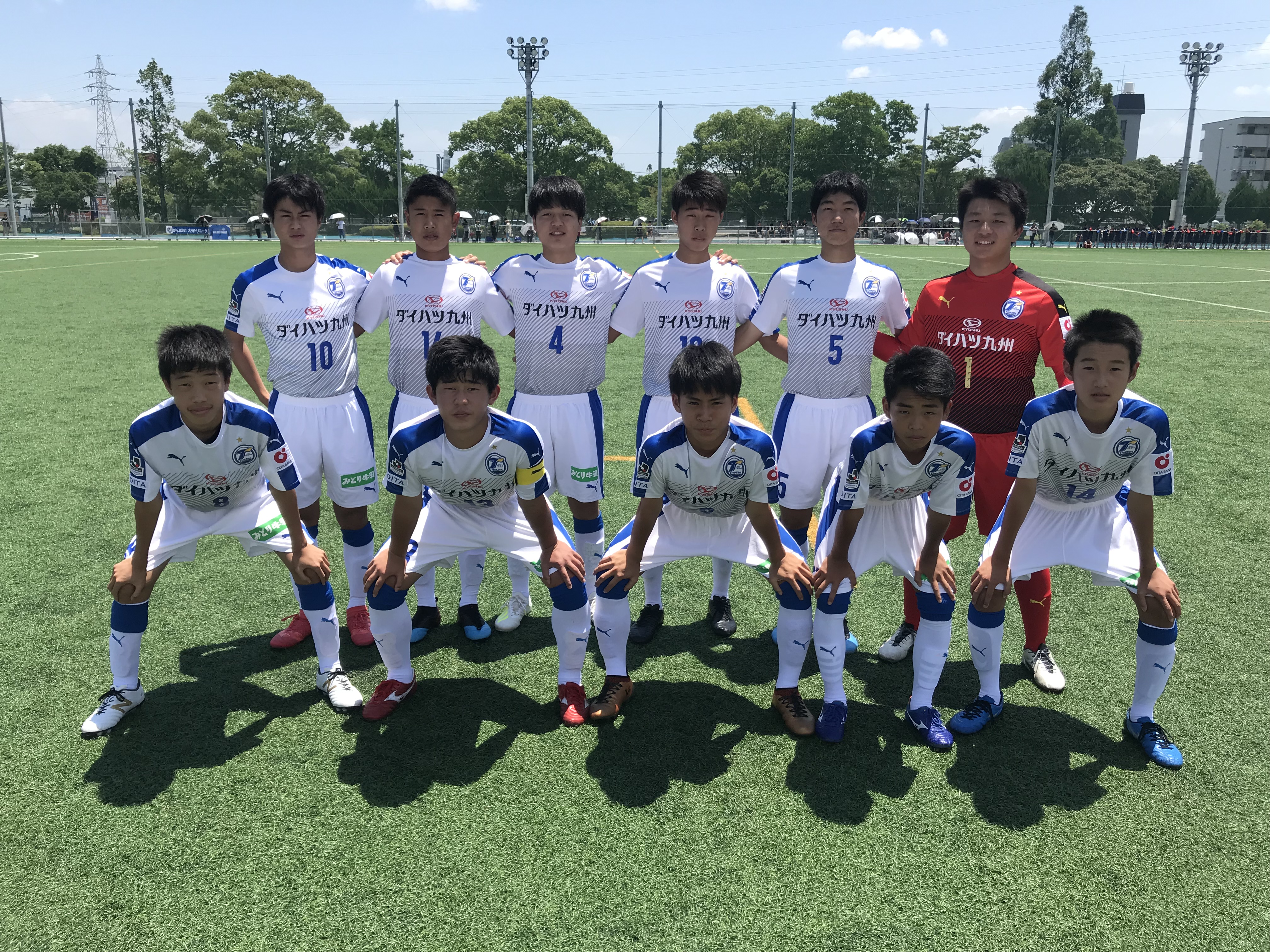 U 15宇佐 Kyfa堺整形外科杯19第34回九州クラブユース U 15 サッカー選手権大会 ラウンド32 試合結果のお知らせ 大分トリニータ公式サイト