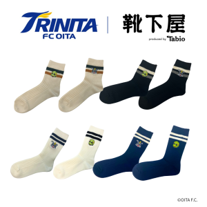 靴下屋・大分トリニータコラボソックス第二弾【レディース】22.5-24.5ｃｍ